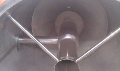 混合干燥机内部