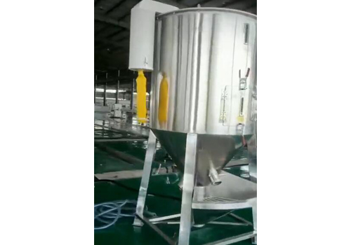 客户现场混合干燥机视频